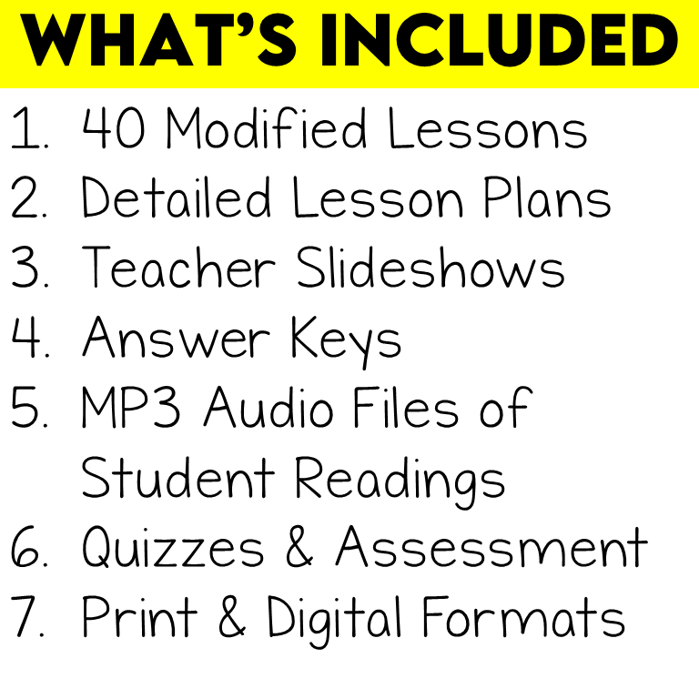 Grade 8 Geography Modified Bundle Ontario Curriculum