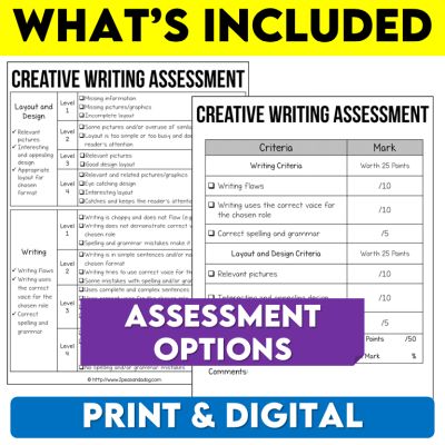 Halloween Creative Writing Assignment