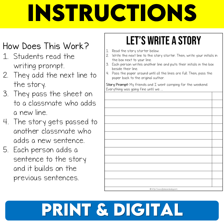 Interactive Writing Prompts