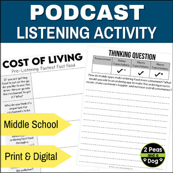 Podcast Listening Comprehension Lesson - Fastest Fast Food
