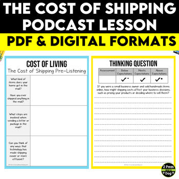 Podcast Listening Comprehension Lesson - The Cost of Shipping
