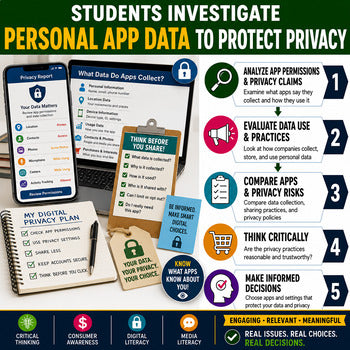 Personal App Data Media Literacy Lesson, Digital Literacy