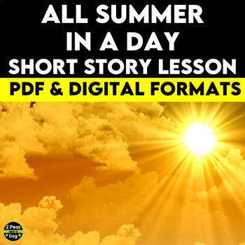 All Summer in a Day Short Story Lesson