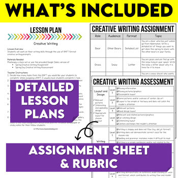Spring Creative Writing Assignment