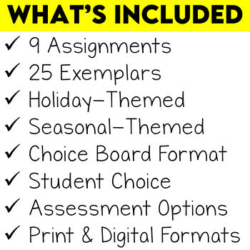 Creative Writing Full Year Bundle