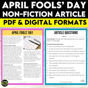 April Fools' Day Non-Fiction Article
