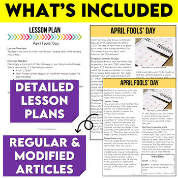 April Fools' Day Non-Fiction Article