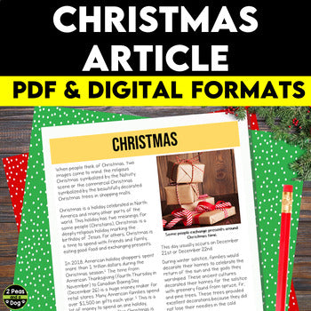 Christmas Non-Fiction Article