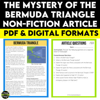 The Mystery of the Bermuda Triangle Non-Fiction Article