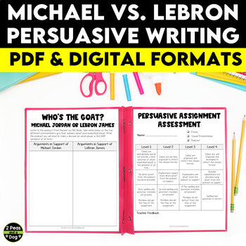 Persuasive Writing Assignment Michael vs LeBron