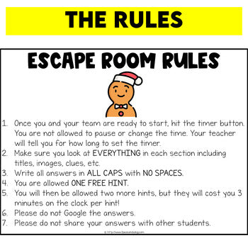 Christmas Digital Escape Room