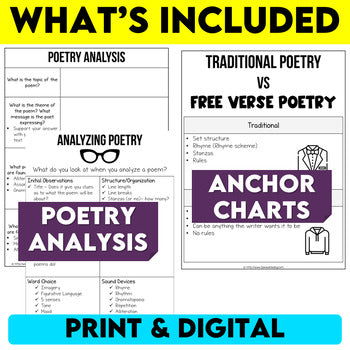 6th Grade Poetry Unit