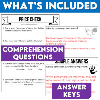 Media Literacy: Consumer Awareness Lesson - Food Prices in Northern Canada