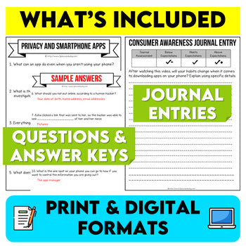 Media Literacy: Consumer Awareness Lesson - Smartphone App Privacy