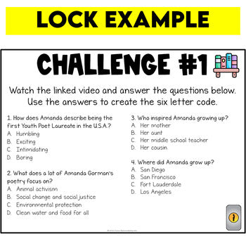Poetry Digital Escape Room