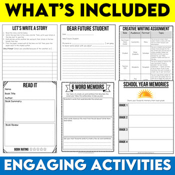 End of the Year Mega Bundle For Middle School