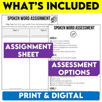 Spoken Word Assignment