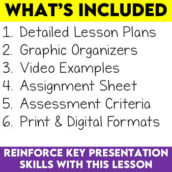 Persuasive Oral Presentation Product Pitch Assignment