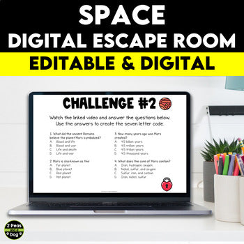 Space Digital Escape Room