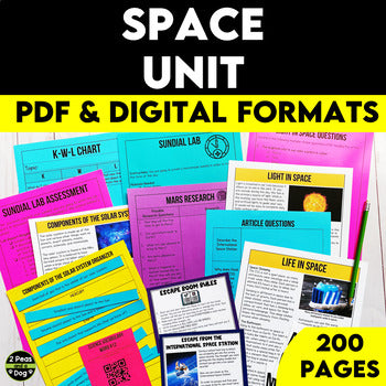 Grade 6 Science Space Unit