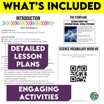 Grade 6 Science Space Unit
