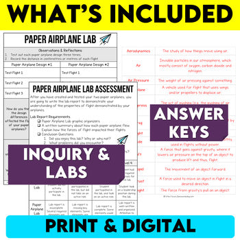 Grade 6 Science Flight Unit Ontario Curriculum
