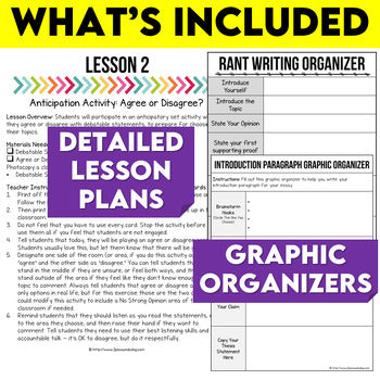 Argumentative Essay Writing Unit