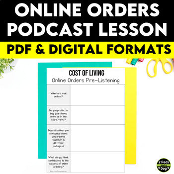 Podcast Listening Comprehension Lesson - Online Orders