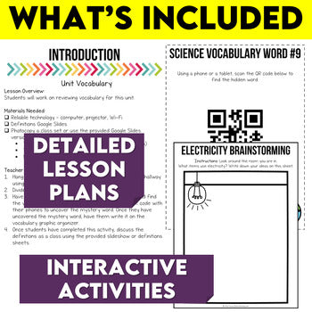 Grade 6 Science Electricity Unit Ontario Curriculum