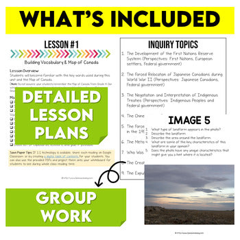 Grade 6/7 Social Studies Bundle Ontario Curriculum