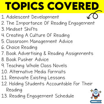Middle School Reading Professional Development | Reading Interest Inventory