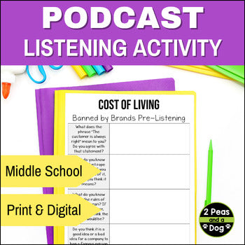 Podcast Listening Comprehension Lesson - Banned By Brands