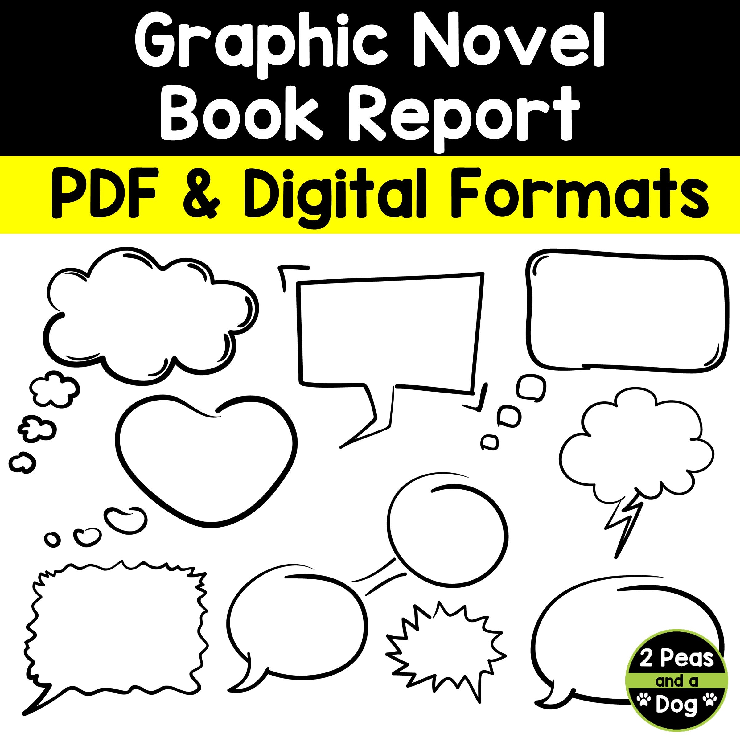 Graphic Novel Book Report – 2 Peas and a Dog