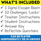 Back to School Digital Escape Room