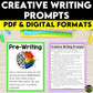 Creative Writing Prompts and Activities