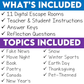 Full Year Digital Escape Room Bundle 2