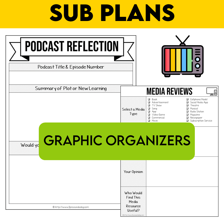 Middle School ELA Emergency Sub Plans