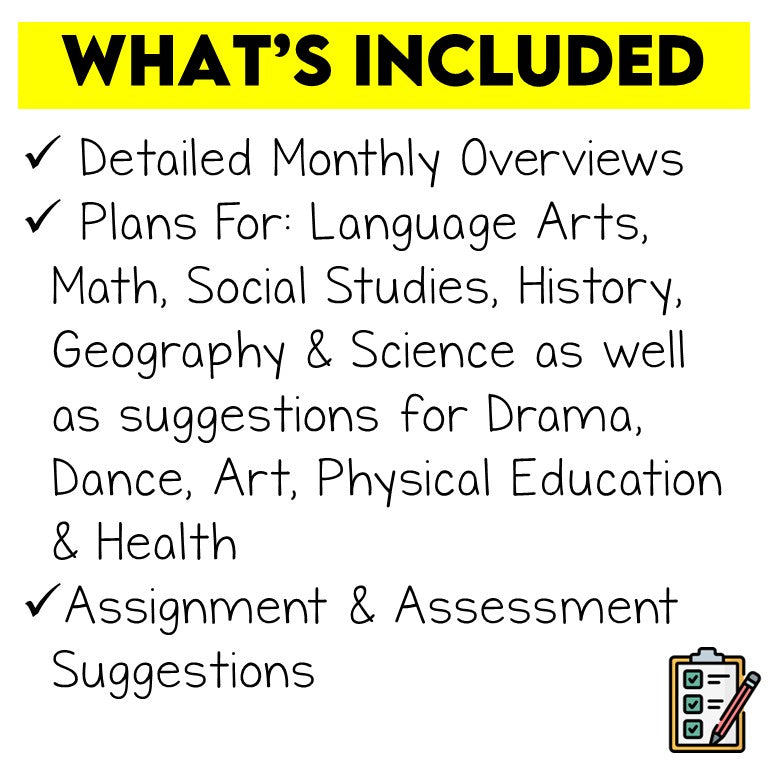 Grade 6 and Grade 7 Long Range Plans Ontario Curriculum