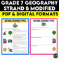 Grade 7 Geography Strand B Modified