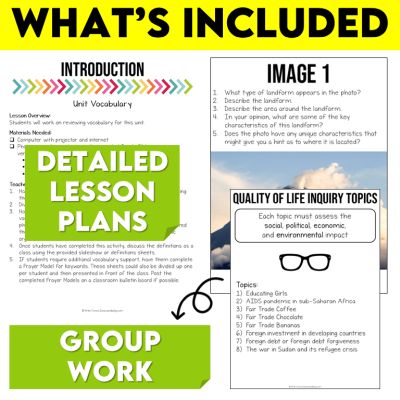 Grade 7/8 Geography Bundle Ontario Curriculum
