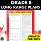 Grade 8 Long Range Plans Ontario Curriculum