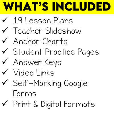 Middle School Greek Roots Morphology Unit and Worksheets