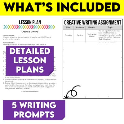 Halloween Creative Writing Assignment