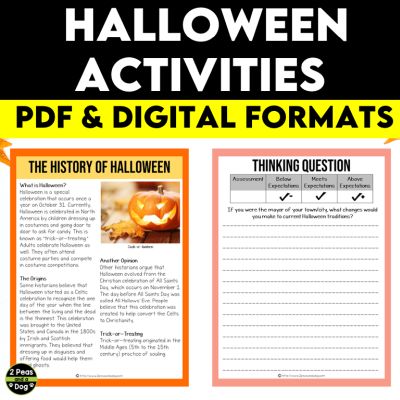 Halloween Activities Unit
