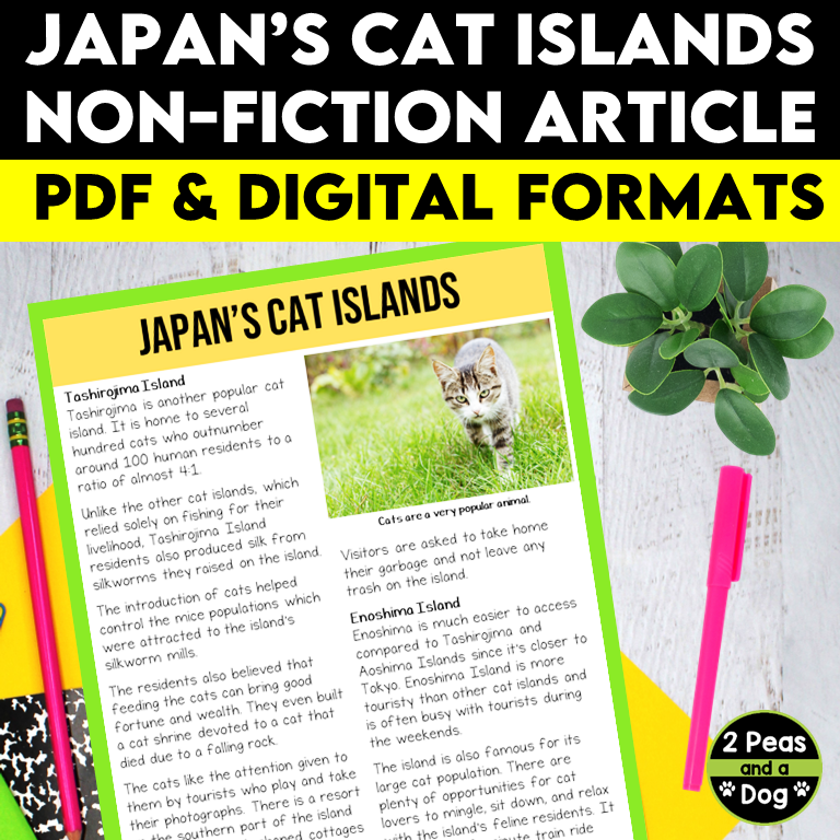 Japan's Cat Islands Non-Fiction Article