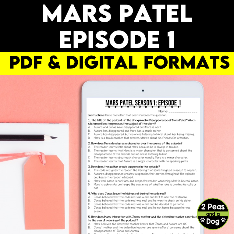 Mars Patel Podcast Season 1: Episode 01 Questions