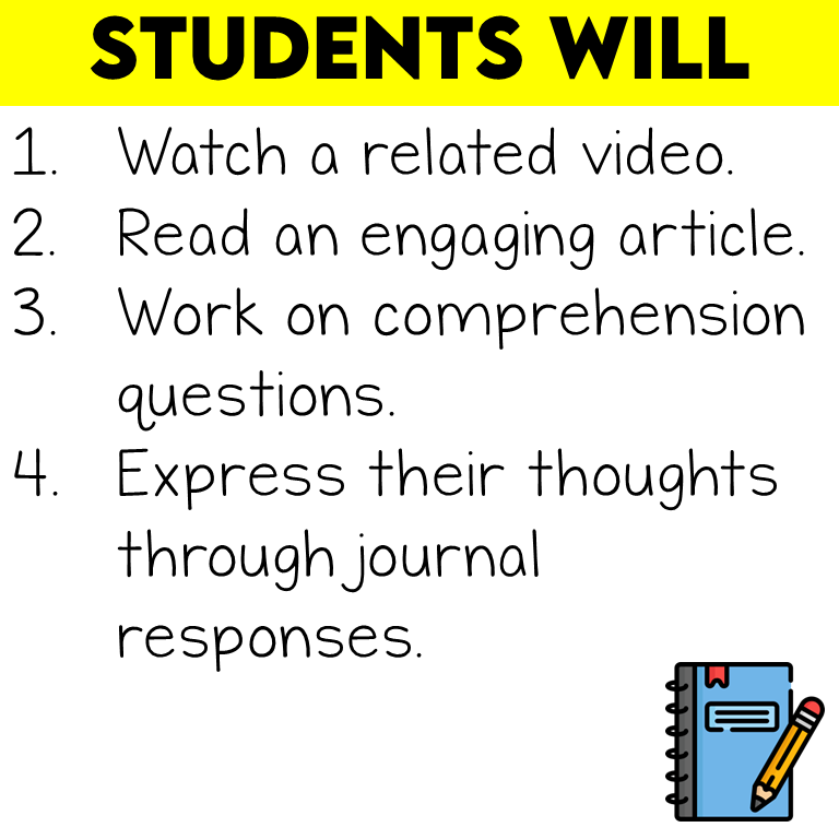 Middle School ELA Sub Plans - Topic One-Child Policy