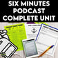 Six Minutes Podcast Unit Bundle
