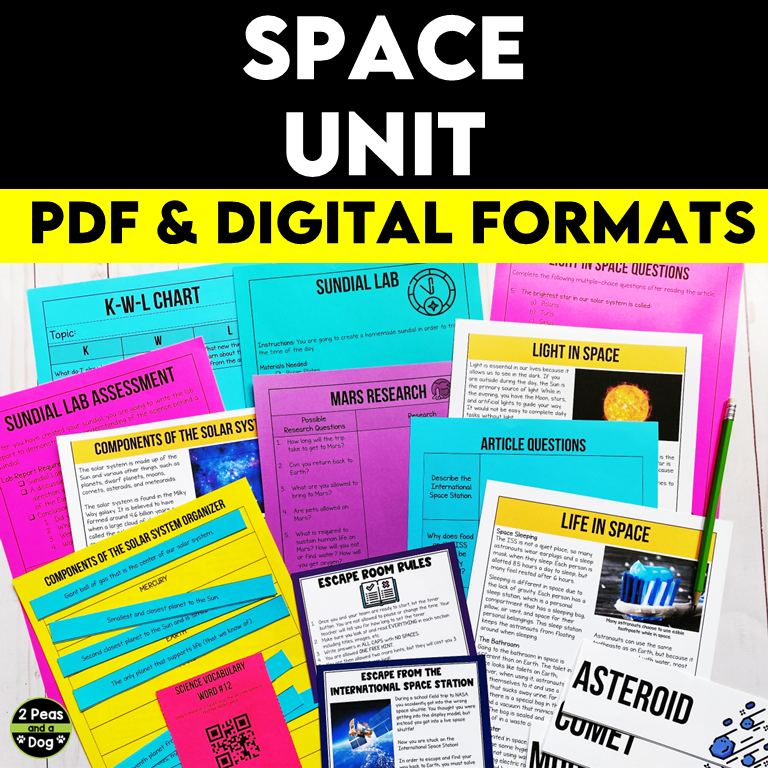 Grade 6 Science Space Unit