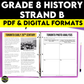 Grade 8 History Canada A Changing Society 1890-1914 Strand B